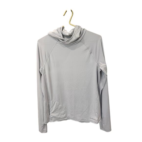 Cabela’s Guidewear Coolcore UPF 50 Lightweight Hoodie Gray Women’s M EUC - Picture 2 of 9
